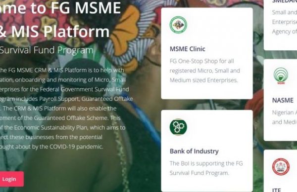 MSME-Survival-Fund-Registration-Portal